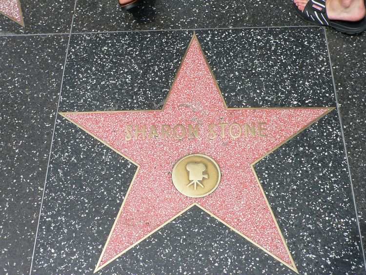 toile Hollywood Boulevard - Sharon Stone