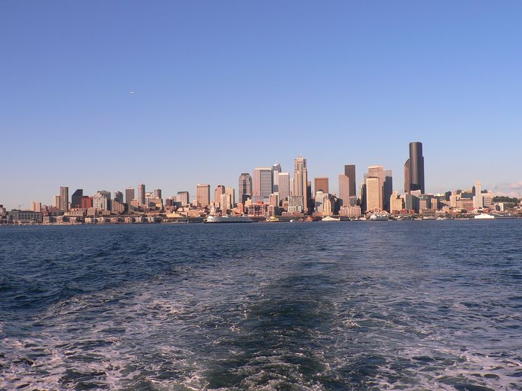 Seattle depuis le ferry